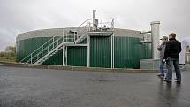 Bioplynová stanice v Lípě.