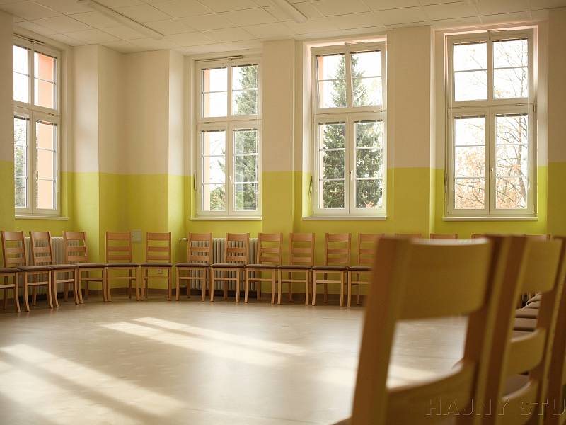 Zrekonstruovaný pavilon číslo 5 havlíčkobrodské psychiatrické nemocnice.