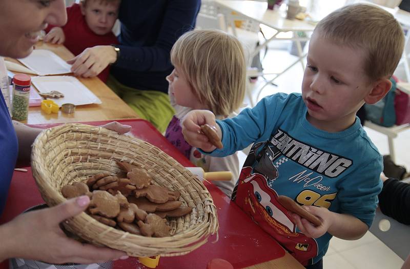 Velikonoční dílna v havlíčkobrodském MaMMacentru