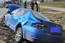 Nehoda kamionu a osobního auta u Ždírce nad Doubravou. Foto: poskytla PČR