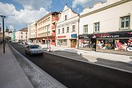 Zrekonstruovaná Dolní ulice v Havlíčkově Brodě.