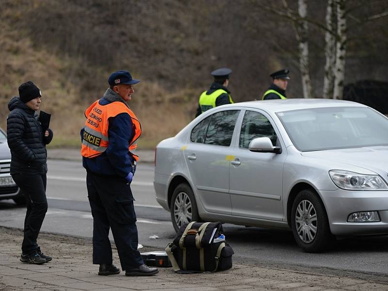 Úterní policejní zásah v havlíčkobrodské Lidické ulici.