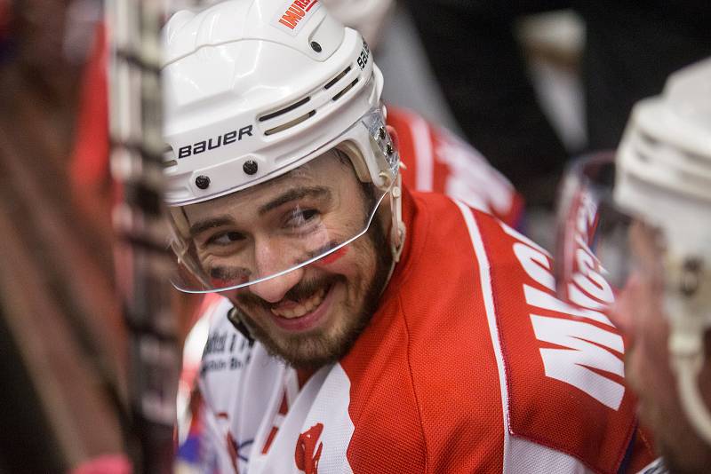 Páté rozhodující utkání čtvrtfinále mezi BK Havlíčkův Brod a HC Tatra Kopřivnice.