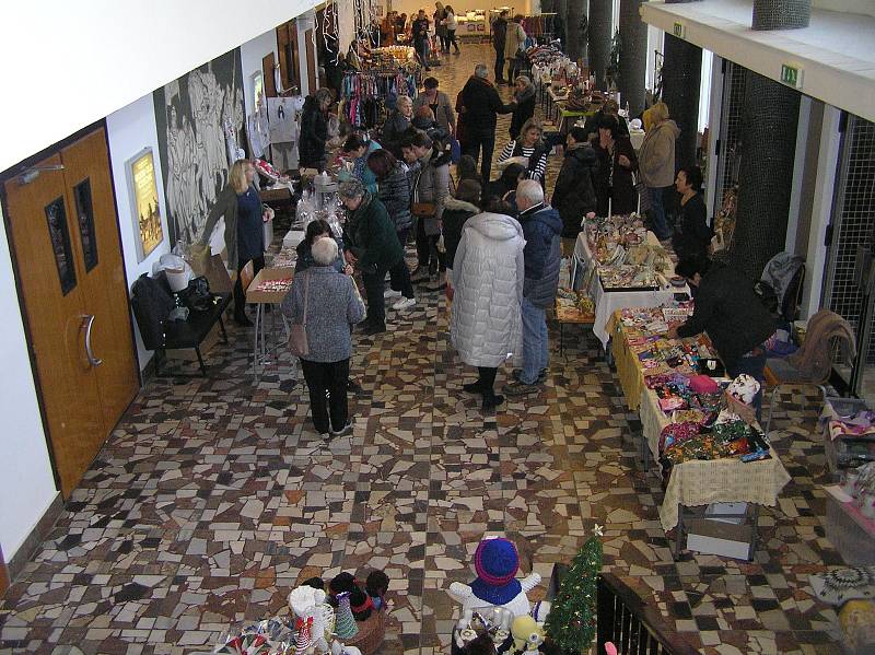 Vánoční jarmark v Přibyslavi.