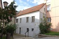 Budova rabínského domu v Třebíči.