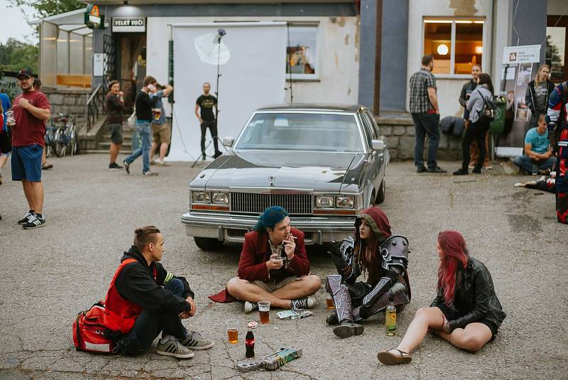 Festival fantazie. Už skoro čtvrt století hostí Chotěboř rok co rok příznivce sci-fi a fantazy. Foto:Deník/Štěpánka Saadouni a Archiv pořadatelů