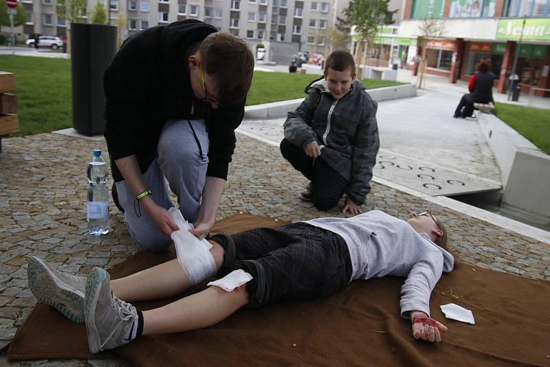 Okresní kolo soutěže mladých zdravotníků v Havlíčkově Brodě