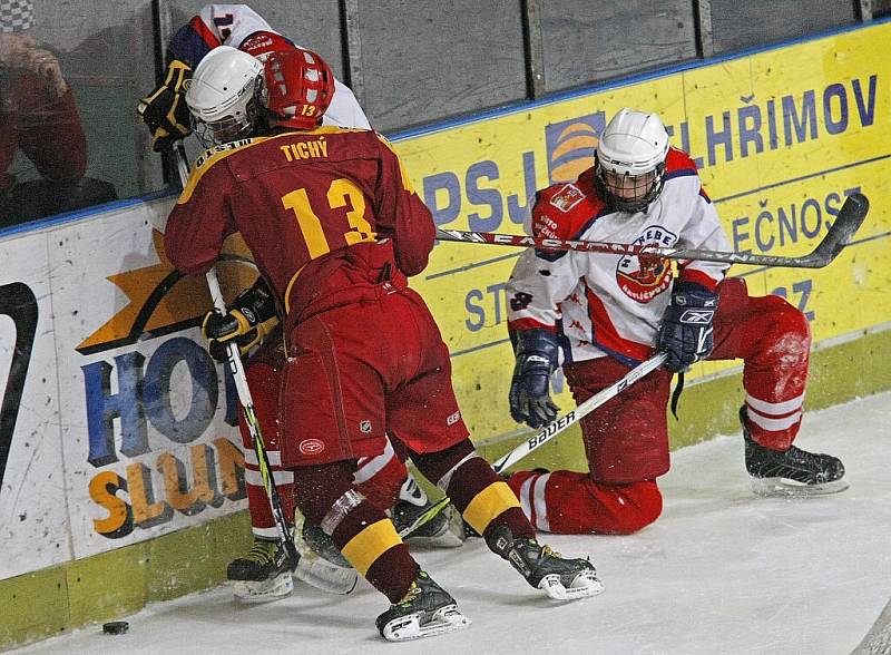 Mládežnické derby hokejové extraligy HC Rebel Havl. Brod - HC Dukla Jihlava.