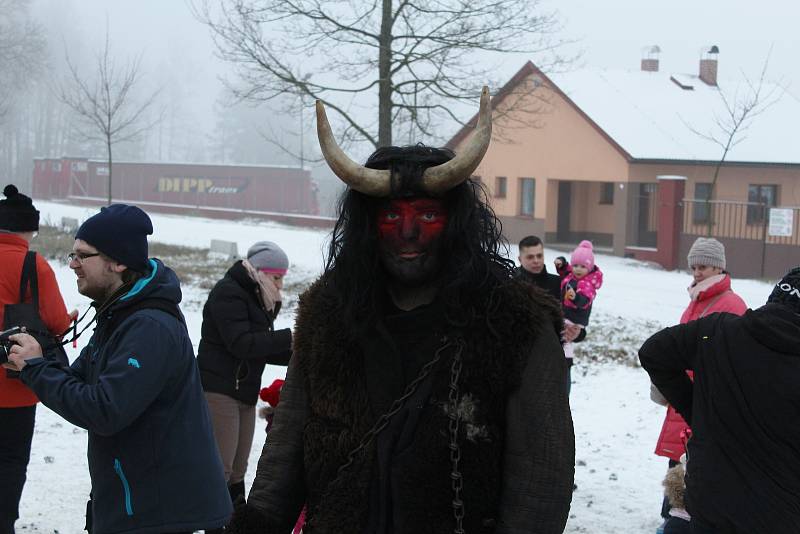 Tradiční Mikulášský vlak ve Ždírci nad Doubravou