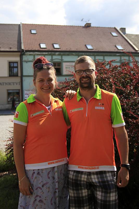 Kristina Honzíčková a Ondřej Hašek.