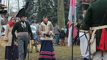 Rekonstrukce historické bitvy u Štoků se účastní minimálně stovka vojáků v dobových uniformách.