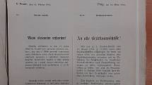 Celostátní nařízení ke kontrole mostů z roku 1910. Ofoceno z dokumentů v Krajském státním archivu v Kutné Hoře.