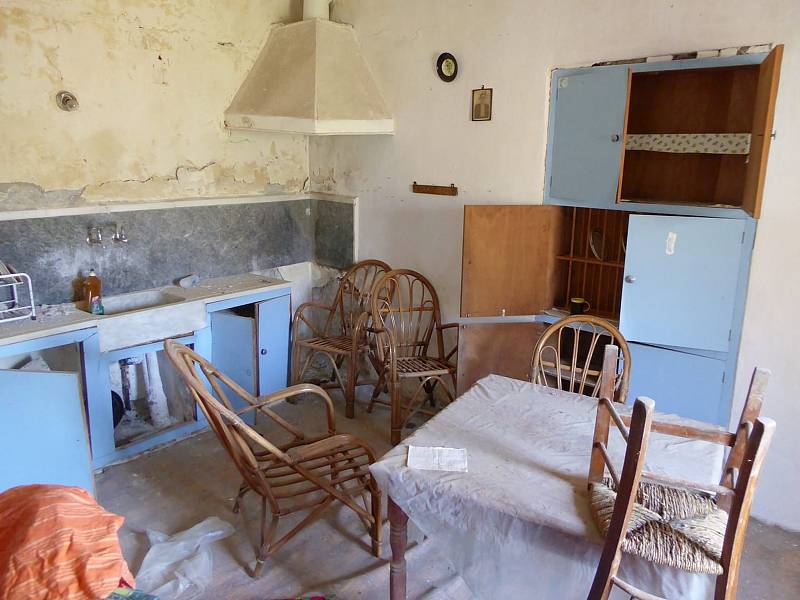 Opuštěný dům v Řecku