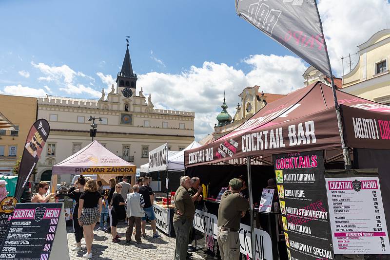 Street food festival v Havlíčkově Brodě.