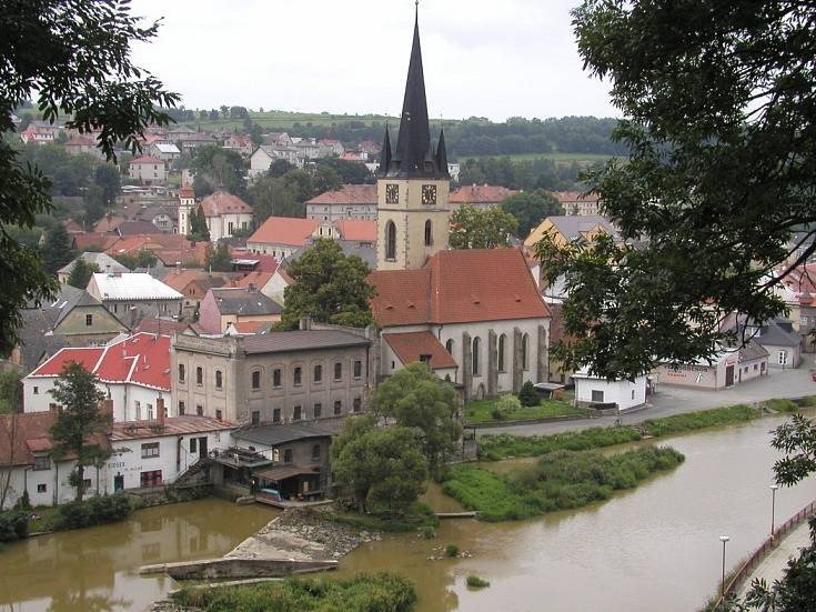 Město Ledeč nad Sázavou.