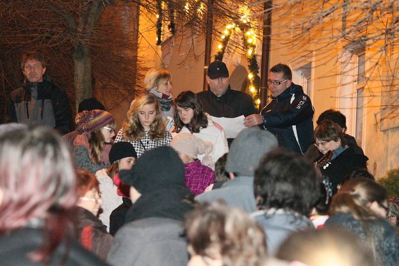 Česko zpívá koledy. S Deníkem ve Světlé nad Sázavou.