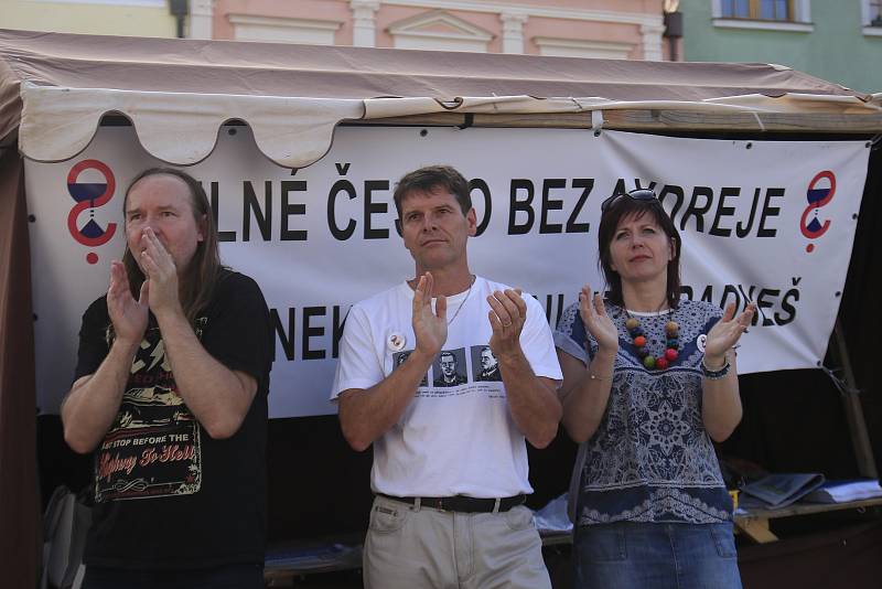 Čtvrtá demonstrace proti premiérovi Babišovi v Havlíčkově Brodě