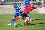 Utkání fotbalové I. A třídy mezi FK Bohemia Světlá nad Sázavou a SK Telč.