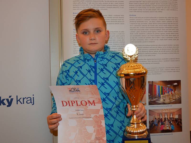 Roli největšího favorita naplnil dvanáctiletý Rudolf Jun z TJ CHS Chotěboř.