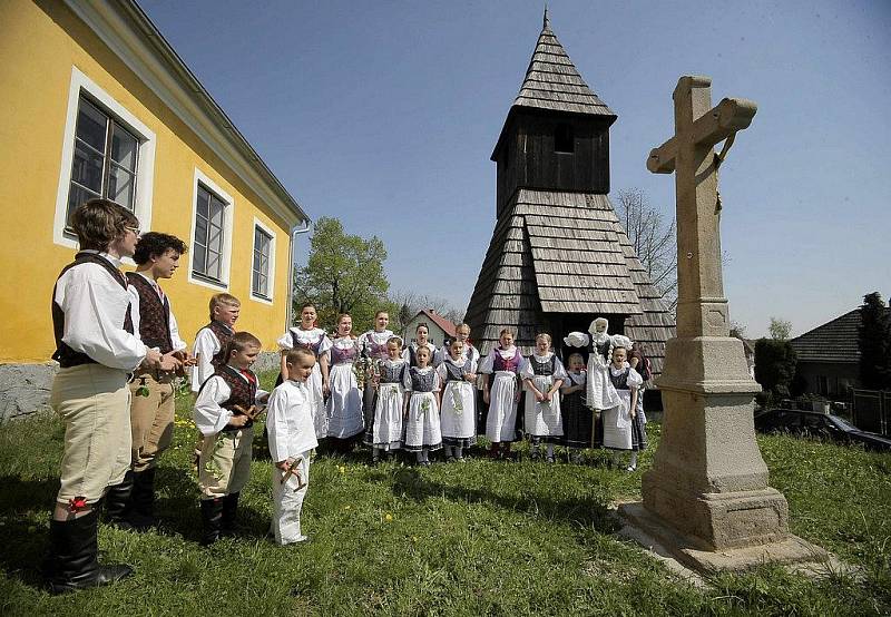 Velikonoce na Michalově statku v Pohledi u Světlé nad Sázavou.