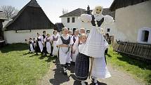 Velikonoce na Michalově statku v Pohledi u Světlé nad Sázavou.