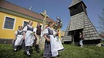 Velikonoce na Michalově statku v Pohledi u Světlé nad Sázavou.