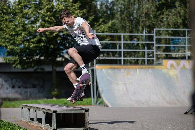 Skatepark u Sázavy v době největší slávy.