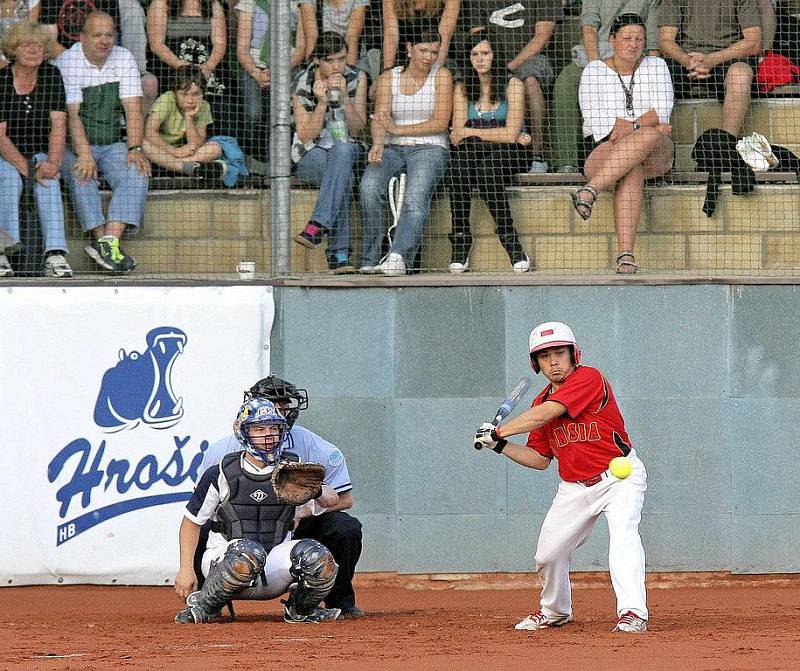 Softbalový Světový pohár mužů v Havlíčkově Brodě.