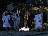 Děti ze světelské základní školy nacvičily divadelní představení na motivy biblického příběhu narození Ježíška.