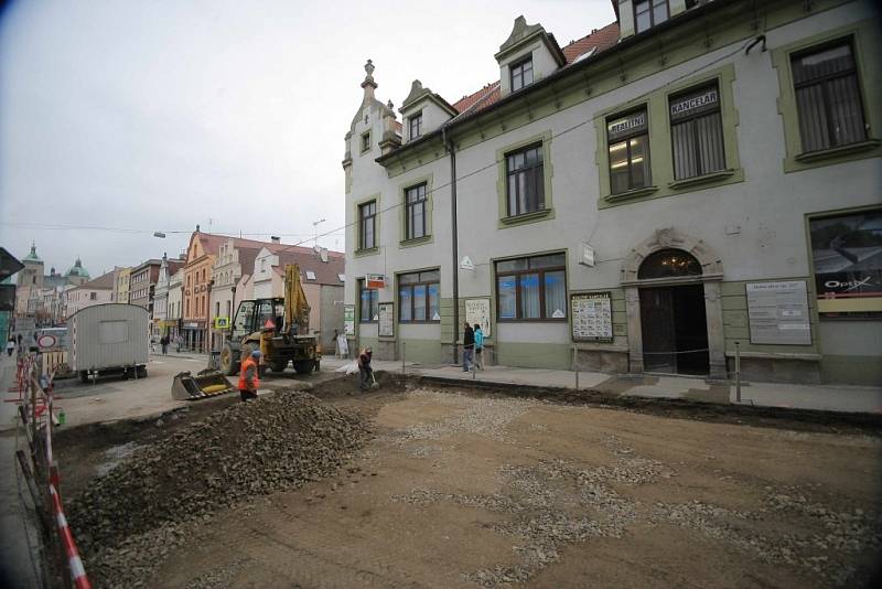 Most u kostela sv. Kateřiny v centru Havlíčkova Brodu zůstane uzavřen zřejmě až do poloviny prosince.