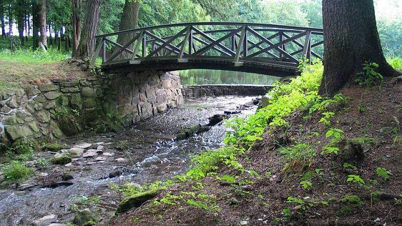 Zámecký park ve Světlé nad Sázavou