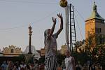 V rámci turnaje beach volleyball cup se v exhibičním utkání Poulíček - Váchová představili také brodští radní.