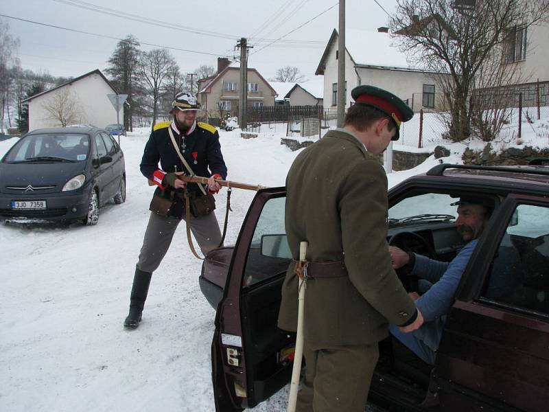 Masopustní rej v Horní Krupé.