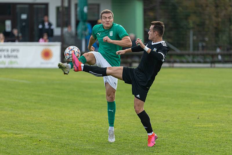 Fotbalové utkání mezi SK Tatran Ždírec  nad Doubravou a MSK Břeclav.