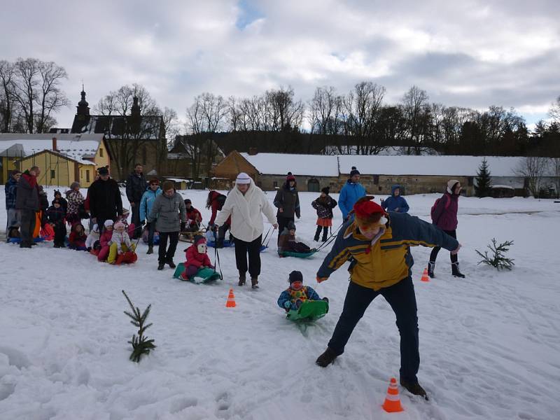 Nultý ročník karnevalu na sněhu se uskutečnil v Pohledu.