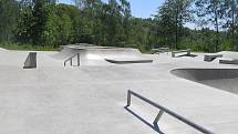 Nový skatepark u koupaliště