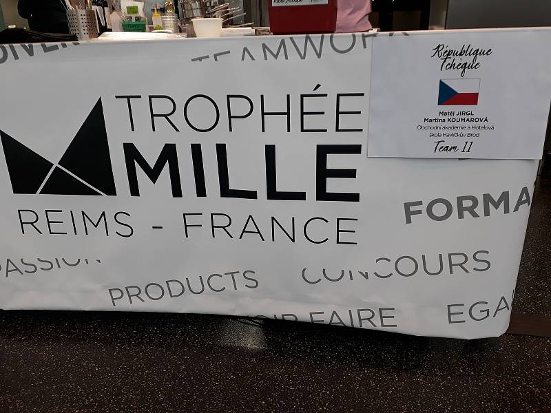 Mezinárodní kuchařská soutěž Trophée Mille International v Remeši. Foto: archiv Kraje Vysočina