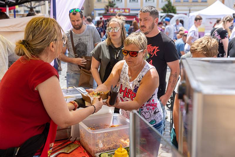 Street food festival v Havlíčkově Brodě.