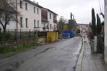 Rekonstrukce kanalizace a vody v ulici Poděbradova