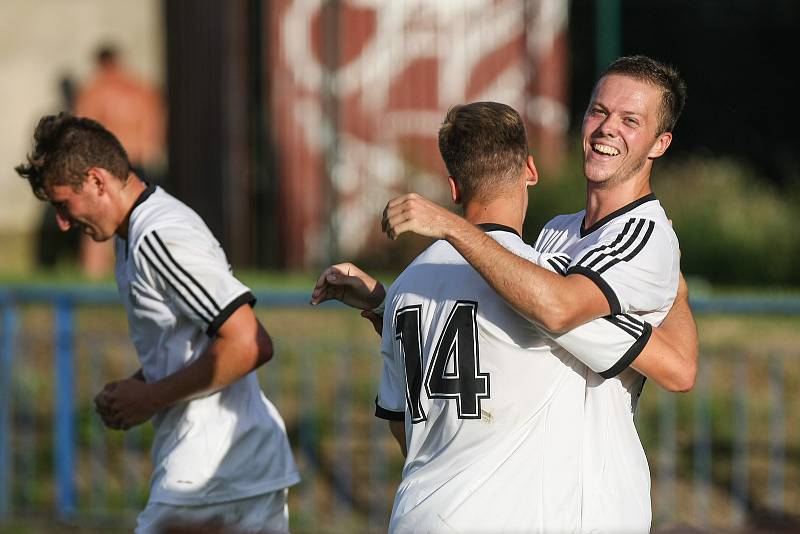 Utkání 1. kola - Fortuna MSD, Skupiny D mezi FC Slovan Havlíčkův Brod a TJ Sokol Tasovice.