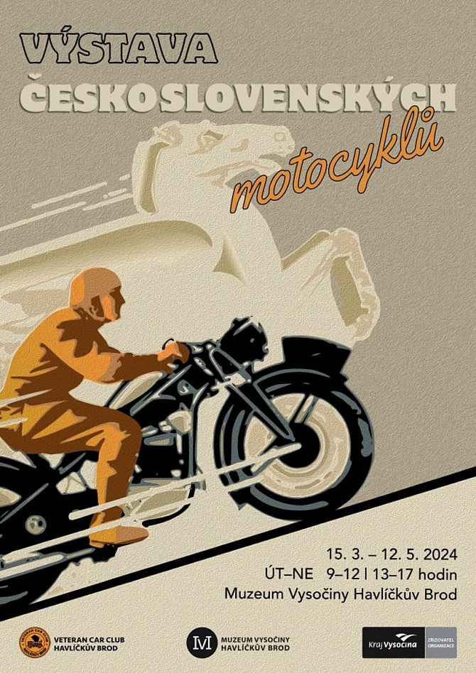 Muzeum Vysočiny Havlíčkův Brod láká na výstavu starých motocyklů.