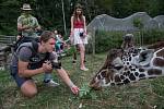 Skupina fotografie z Letní žurnalistické školy fotila v ZOO Jihlava.