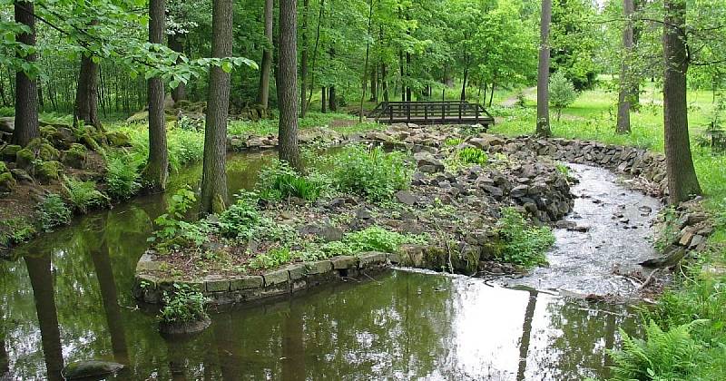 Zámecký park ve Světlé nad Sázavou