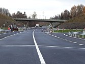 Řidiči vjedou na nově vybudovaný obchvat města začátkem prosince. Foto: poskytlo ŘSD