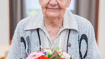 Oslava 100. narozenin Marie Peškové z Chotěboře.