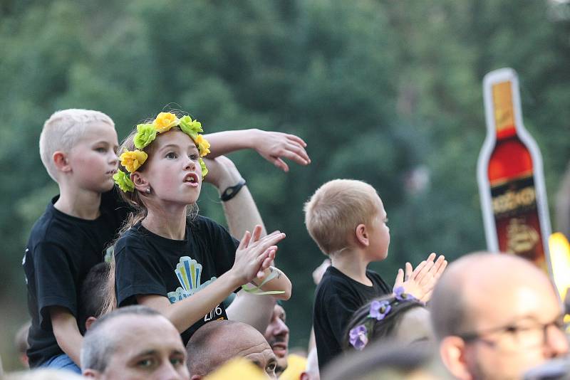 Druhý den sedmnáctého ročníku hudebního festivalu Sázavafest ve Světlé nad Sázavou.