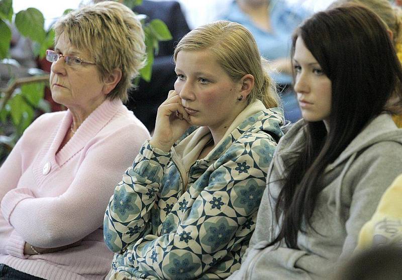 Veřejná beseda studentů zemědělské školy v Havlíčkově Brodě se zástupci kraje.