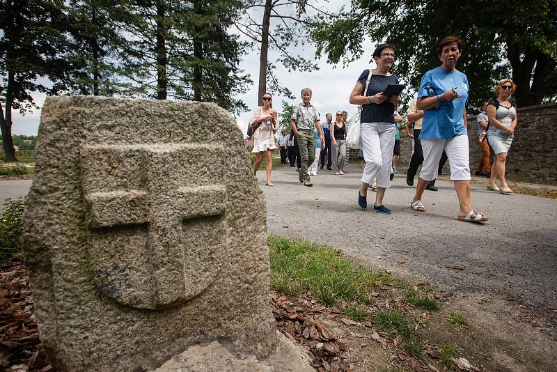 Prohlídka Sobíňova vítěze soutěže Vesnice roku 2019 Kraje Vysočina.