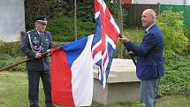 Na slavného letce RAF zavzpomínali v pátek 16. srpna v jeho rodišti Svatý kříž u Havlíčkova Brodu.