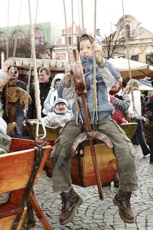 Tradiční trh řemesel v Havlíčkově Brodě.